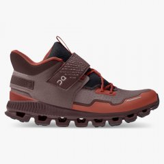On Cloud Hi Edge Defy: active urban shoes for cold weather - Grape | Ox